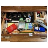 DESK DRAWER CONTENTS