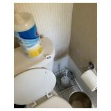 BASKET, CLOROX WIPE, WASTE CAN