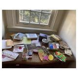 CARDS, STAPLER, ETC.