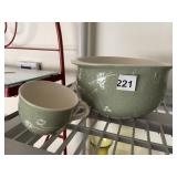 GLAZE POTTERY BOWL