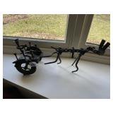 17" IRON MAN OPERATING A CART MADE OF VARIOUS