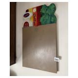 WALL MEMO BOARD FOR THE KITCHEN HAND PAINTED