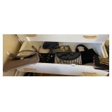 ASSORTED EVENING AND COSMETIC BAGS