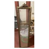 GOLD ORNATE FRAME MIRROR