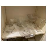 LINER PLATE AND PEDESTAL DISH, BOWLS ETC.