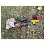 HEDGE TRIMMER AND LEAF BLOWER ELECTRIC