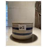 ROSEVILLE STRIPED CROSS THREE INCHES HIGH 4 1/2