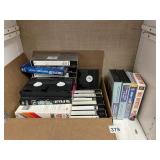 VHS RECORDED TAPES, MRS. DOUBTFIRE, WHEN IT RAINS