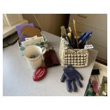 PENS, WEIGHTED HAND, COIN HOLDER, KEY HOLDER