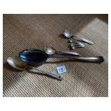 SERVING PIECES, DEMITASSE SPOONS