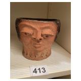 HAND MADE AND SIGNED PLANTER