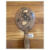 HANDCRAFTED 12 INCH DRESSING MIRROR WOOD