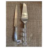 CAKE LIFTER AND CARVING KNIFE