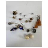 EARRINGS PENDANT LETTER "H" EARRING FINDINGS