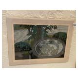 MASSO IDO 1983 WOODBLOCK PRINT 103/150 - 13.5" X