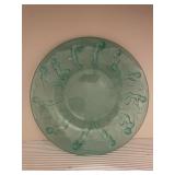 MID-CENTURY MODERN DANCING NYMPHS PLATE