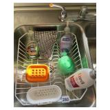 DRYING RACK SOAP ETC.