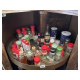 SPACES INCLUDING SIMPLY ORGANIC IN GLASS JARS,