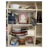 MENORAH CANDLES, GUEST NAPKINS, LARGE SERVING