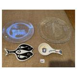 COOKS CLUB INTERNATIONAL SPOON REST, 2 GLASS