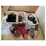 SOCKS AND COZY NEW SLIPPERS