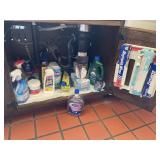 ASSORTED CLEANING PRODUCTS ETC.