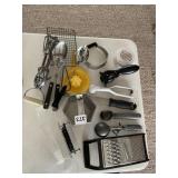 GREATER VINTAGE ICE CREAM SCOOPS HAND MIXER ETC.