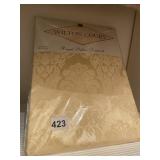 WILTON COURT GOLD TABLECLOTH