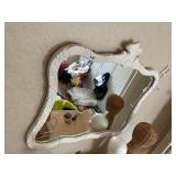 WHITE MIRROR 36.5" H X 31.5"