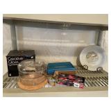 CREATIVE GLASS CORNING AND PENCILS W/ ROSE