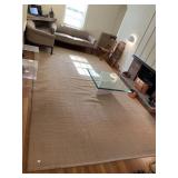 NATURAL FIBER RUG 180 INCH BY 108 INCH