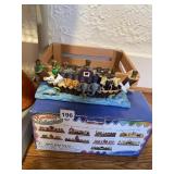 HANUKKAH NOAH ARCH, WOOD CRATE