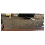 6 STORE CONSOLE CABINET IDEAL FOR STEREO