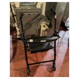 DRIVE WALKER WITH HAND BRAKES AND SEAT