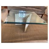 STONED BASE COFFEE CABLE 16 INCHES H BY 36 INCH