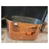 COPPER BOILER 12 INCHES HIGH BY 22.5 INCHES WIDE