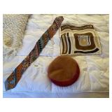 FAITH AUSTIN SCARF, HAT, TIE