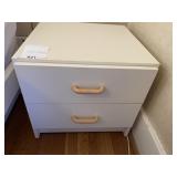 TWO DRAWER SIDE STAND 18" W X 18" H X 18" D