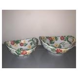 TARA TEMP-TATIONS BOWLS W/ HANDLES 7" AND 9.5"