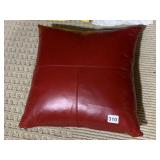 LEATHER PILLOW