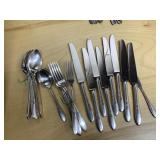COMMUNITY PLATE MATCHED FLATWARE NOT COMPLETE