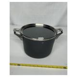 CALPHALON NON-STICK STOCK POT WITH SPACE SAVING