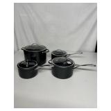 BACCARAT ID3 8 PC COOKWARE SET, NICE CONDITION!