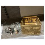 SOAP DISH FRANCE, METAL BASKET, ETC.