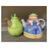 TEA POTS PEAR & FARMER, DOWN HOME BRAND & OTHER