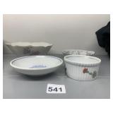 FIREPROOF PORCELAIN "LE FAUNE" RAMEKIN, ANDREA