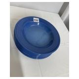 FIESTA BOWL 9" PERIWINKLE