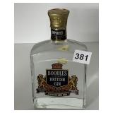NEW BOODLES BRITISH GIN