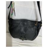 BRIO LEATHER HANDBAG, NEW