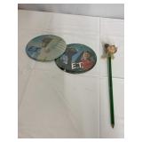 ET BUTTONS, MICKEY MOUSE PENCIL